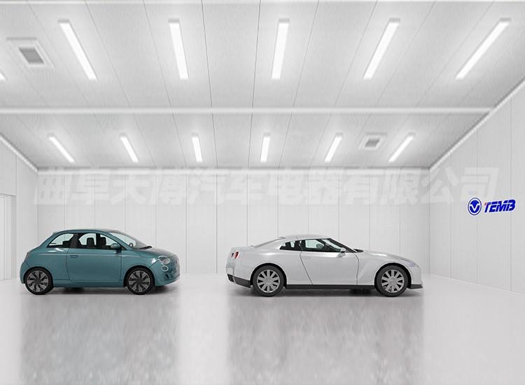 Vehicle tuning room